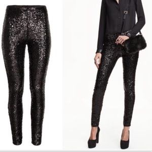 H&M Sequin Leggings - Party Pants! 🎉
